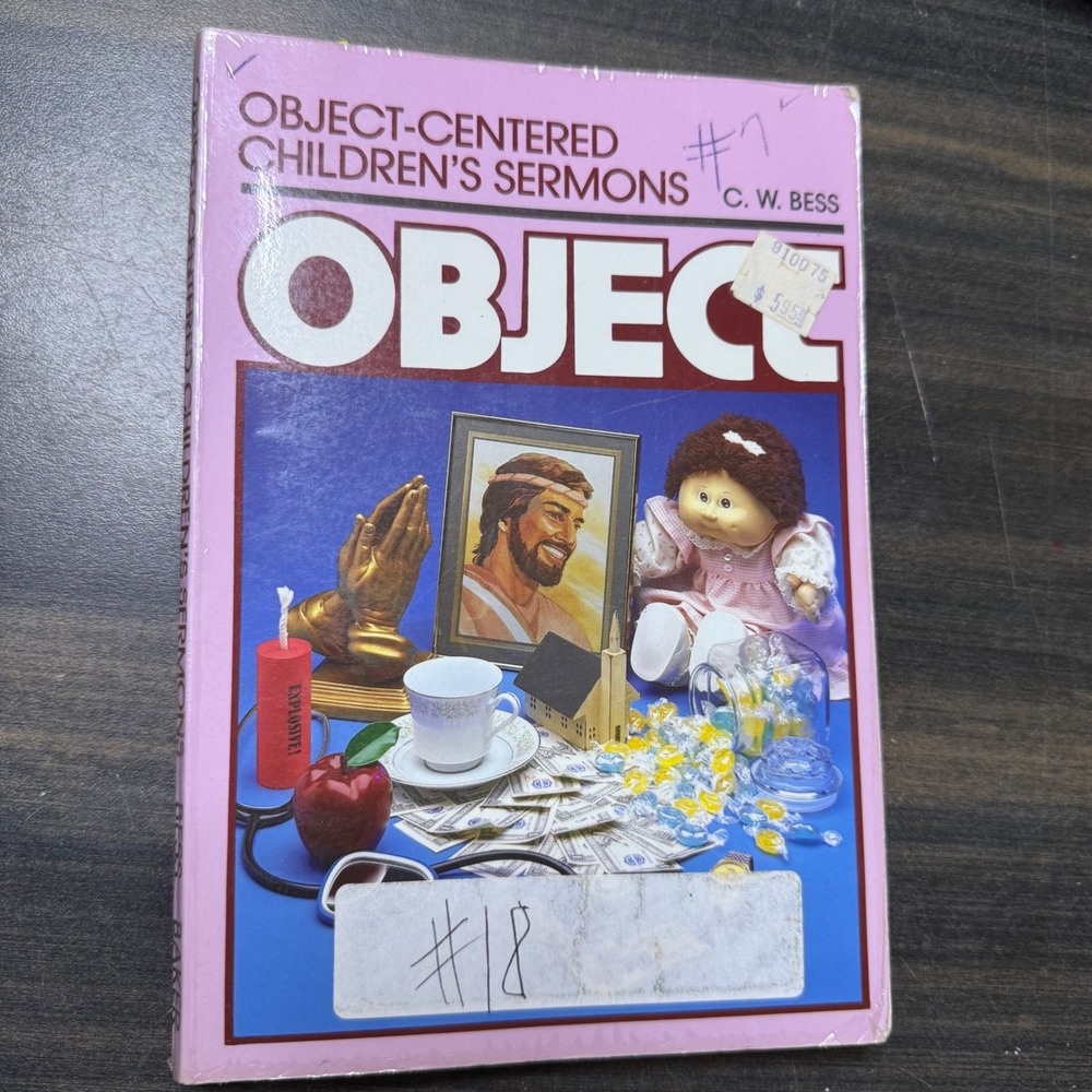 Object Centered Childrens Sermons Book Baker Book House 1978 Printing March 1991